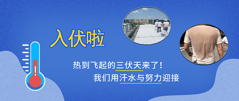 【我們大地人①】熱到飛起的三伏天來了！我們用汗水與努力迎接