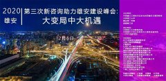 第三次新咨詢助力雄安建設峰會召開 大地仁劉艷萍董事長受邀出席并作主旨演